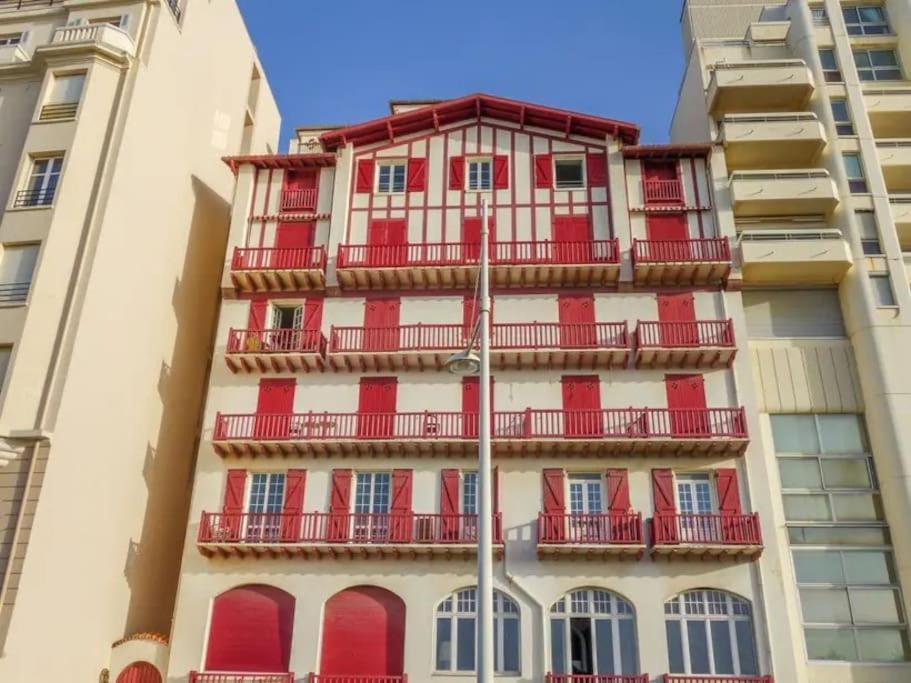 Appartement Le Sahel - Vue Imprenable Sur L'Ocean Биариц Екстериор снимка